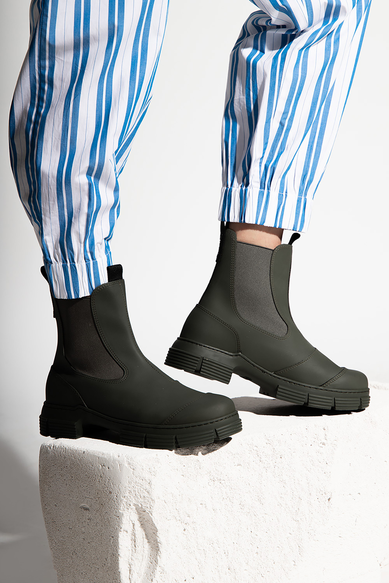 Ganni Short rain boots Women's Shoes Vitkac